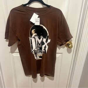 NWT‎ DMX unisex tee size large in brown